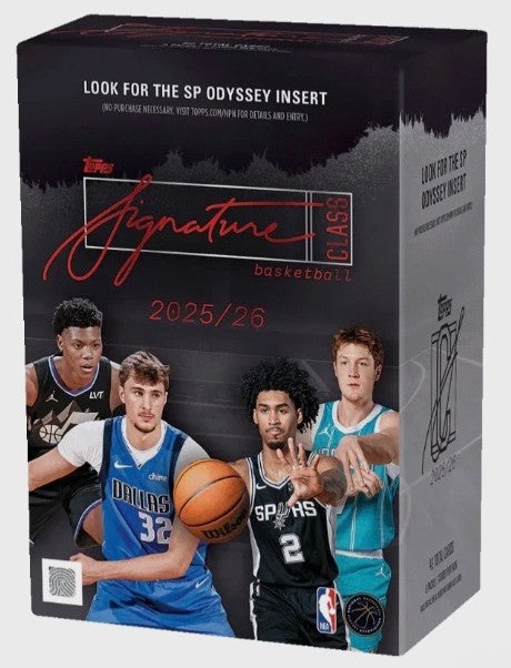 2025-26 Topps Signature Class NBA Value Box