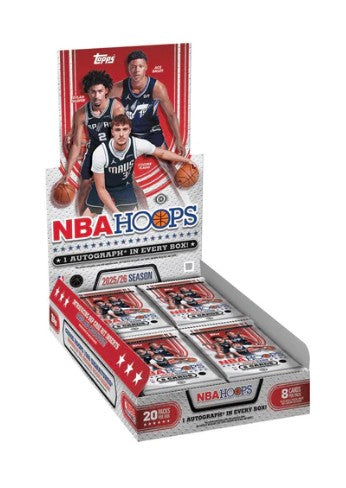 2025-26 Topps NBA Hoops - Hobby Box