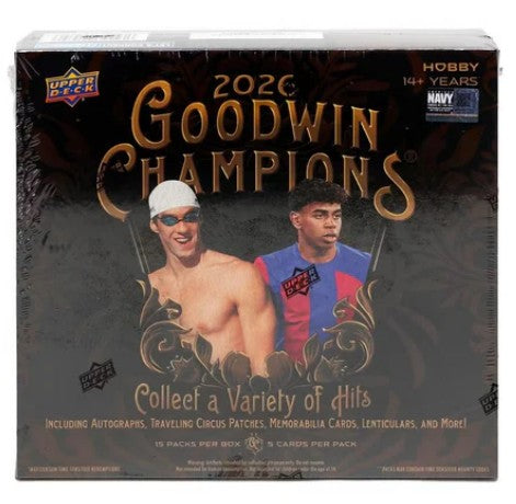2026 Upper Deck Goodwin Champions - Hobby Box