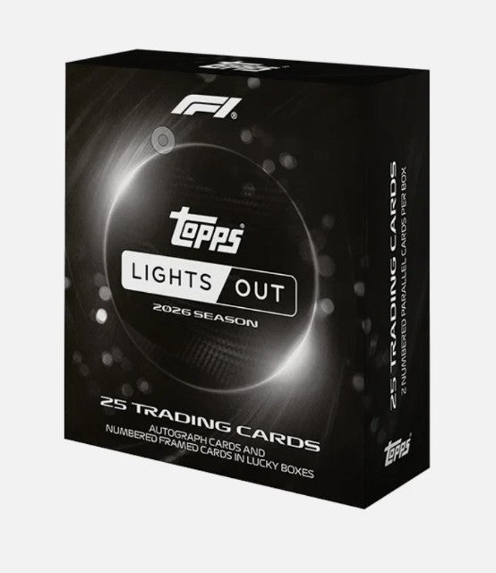 2026 Topps Formula 1 Lights Out- Hobby Box