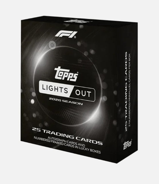2026 Topps Formula 1 Lights Out- Hobby Box