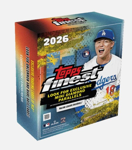2026 Topps Finest Baseball - Mega Box