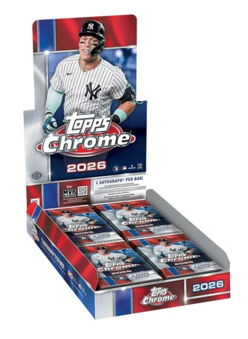 2026 Topps Chrome Baseball - Hobby Box