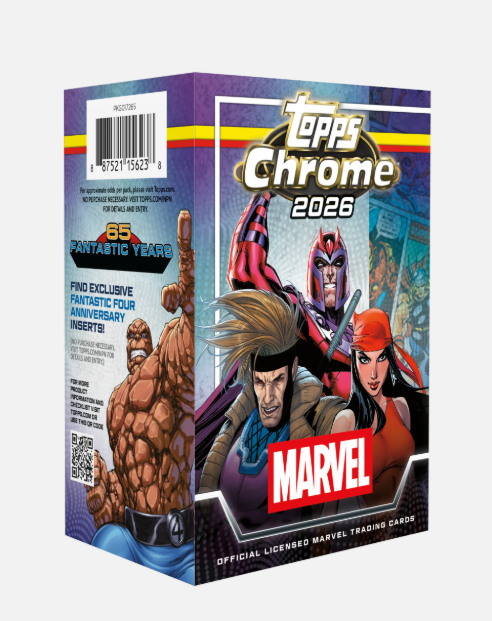 2026 Topps Marvel Comics Chrome - Value Box