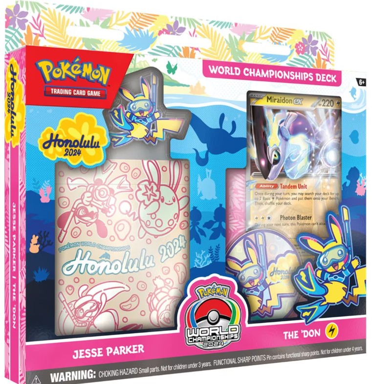 Pokemon: Weltmeisterschaftsdeck Honolulu 2024 - deutsch