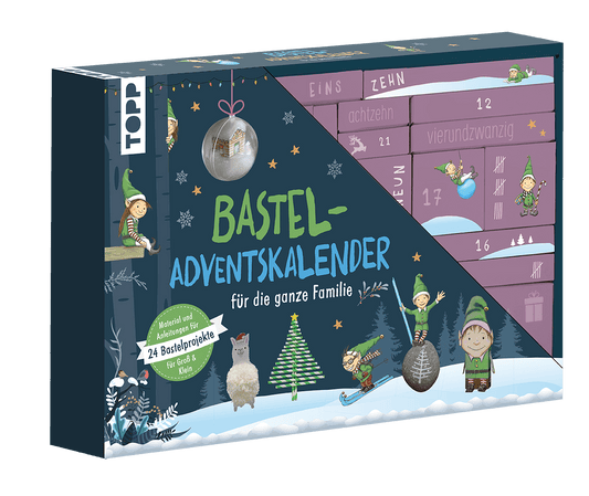 Topp: Familien-Basteladventskalender