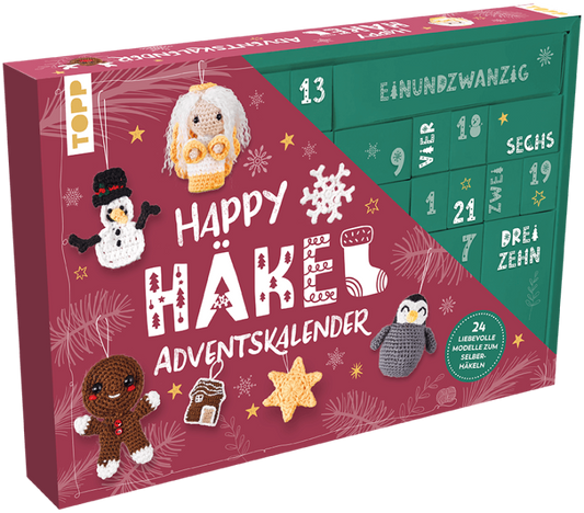 Topp: Adventskalender Happy-Häkel