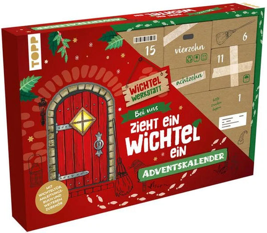 Topp: Adventskalender Bei uns zieht ein Wichtel ein !