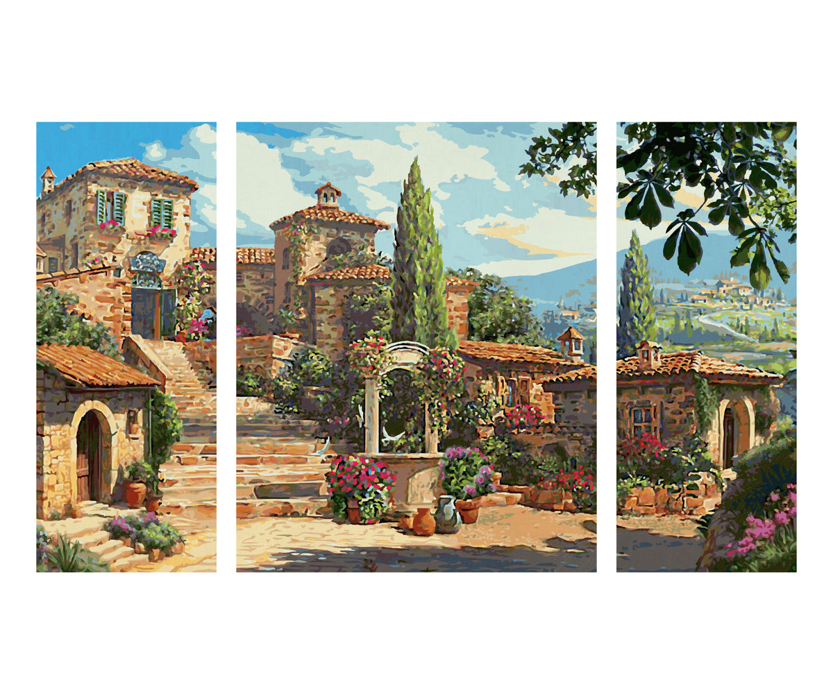 Schipper: Sommerresidenz - Triptychon