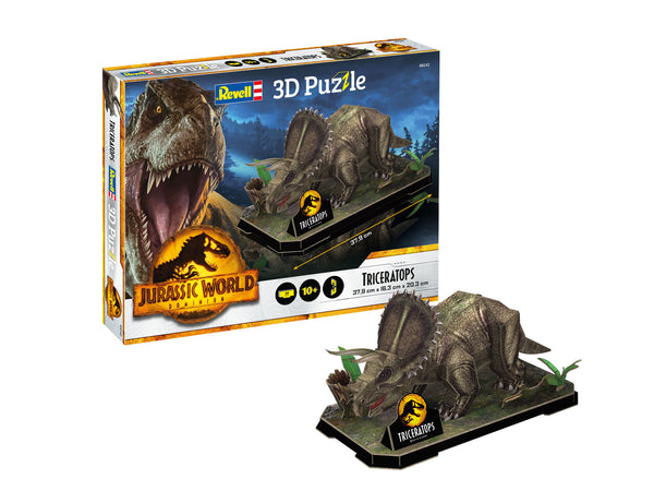 Revell 3D Puzzle: Jurassic World Triceratops