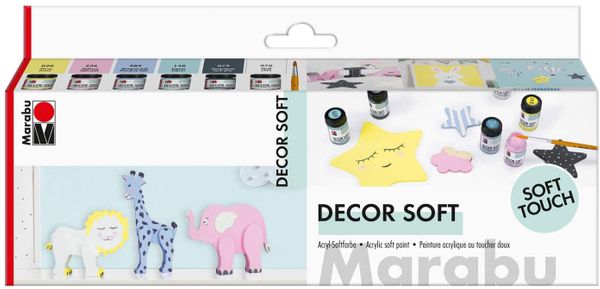Marabu: Decor Soft Set Pastell