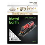 Metal Earth: Harry Potter Hogwarts Express Train mit Schienen