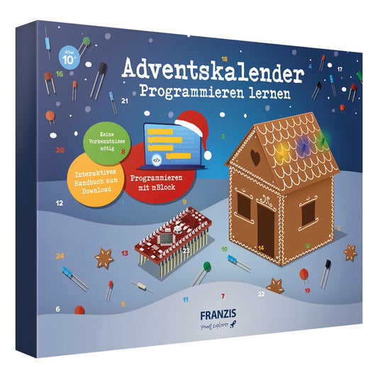 Franzis: Adventskalender Programmieren lernen