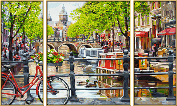 Schipper: Amsterdam - Triptychon
