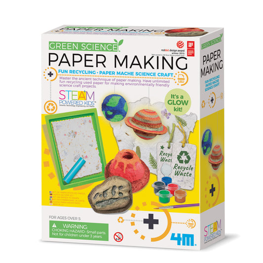 Green Science: Paper Making for Kids