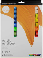 Daler Rowney: Acrylfarben-Set mit 24 Farben