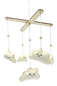 Hardicraft: Wollfilz Mobile Wolken