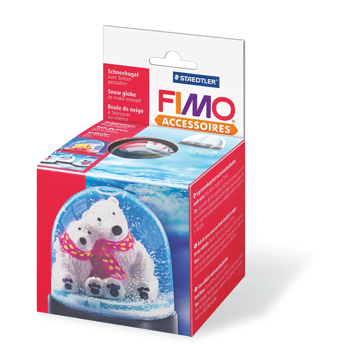 FIMO Schneekugel