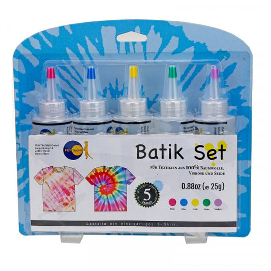 Batikfarben 5er-Set