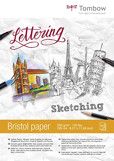 Tombow: Bristolpapier-Block