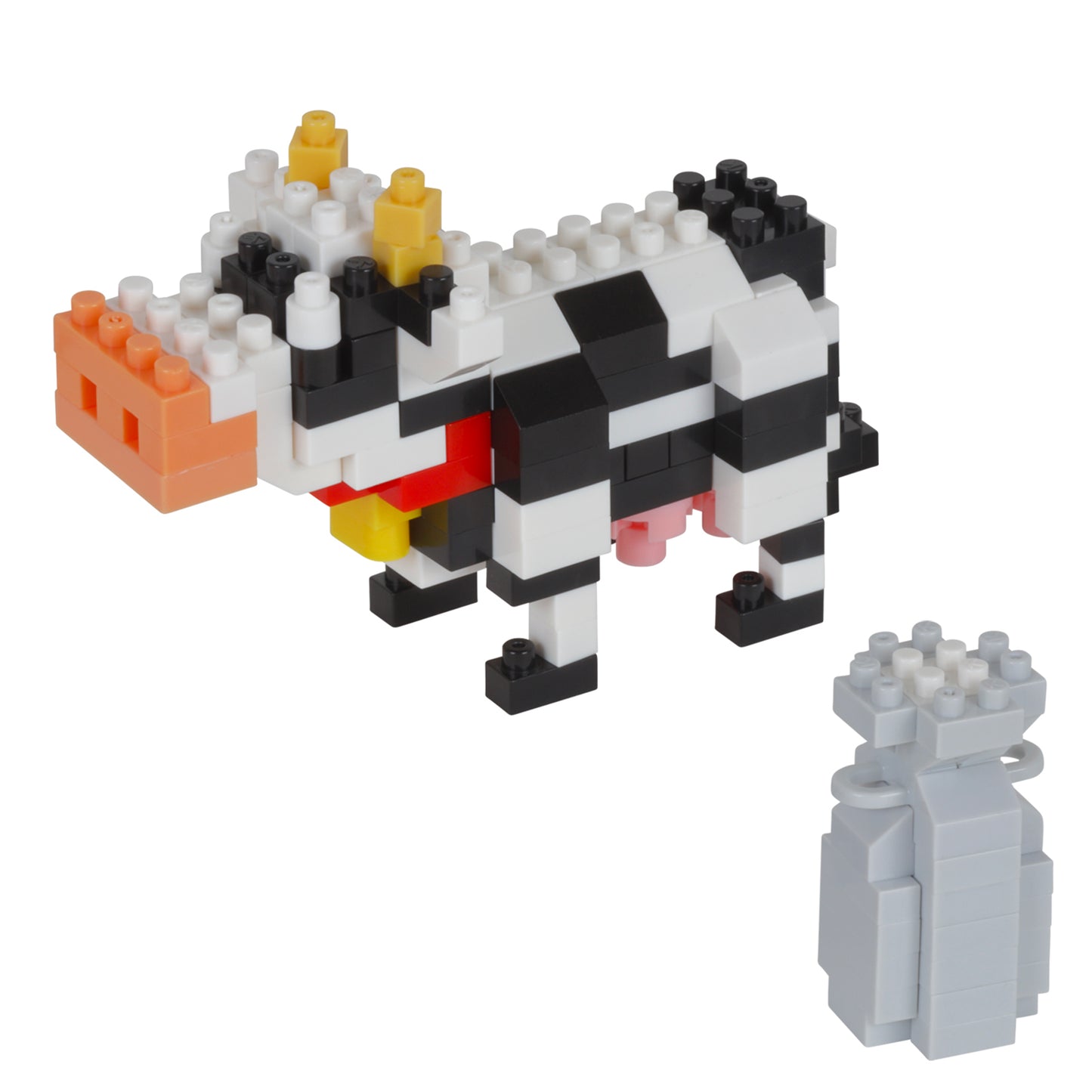 Nanoblock: Kuh mit Milchkanne