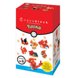 Nanoblock: Pokemon mininano Fire - Geschenkbox