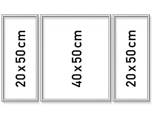 Schipper: Alurahmen Tripty silber 50x80 cm