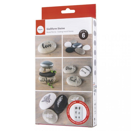 Gießform für Steine